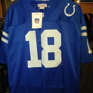 Peyton Manning Mitchell&Ness Authentic Blue Jersey Size 52